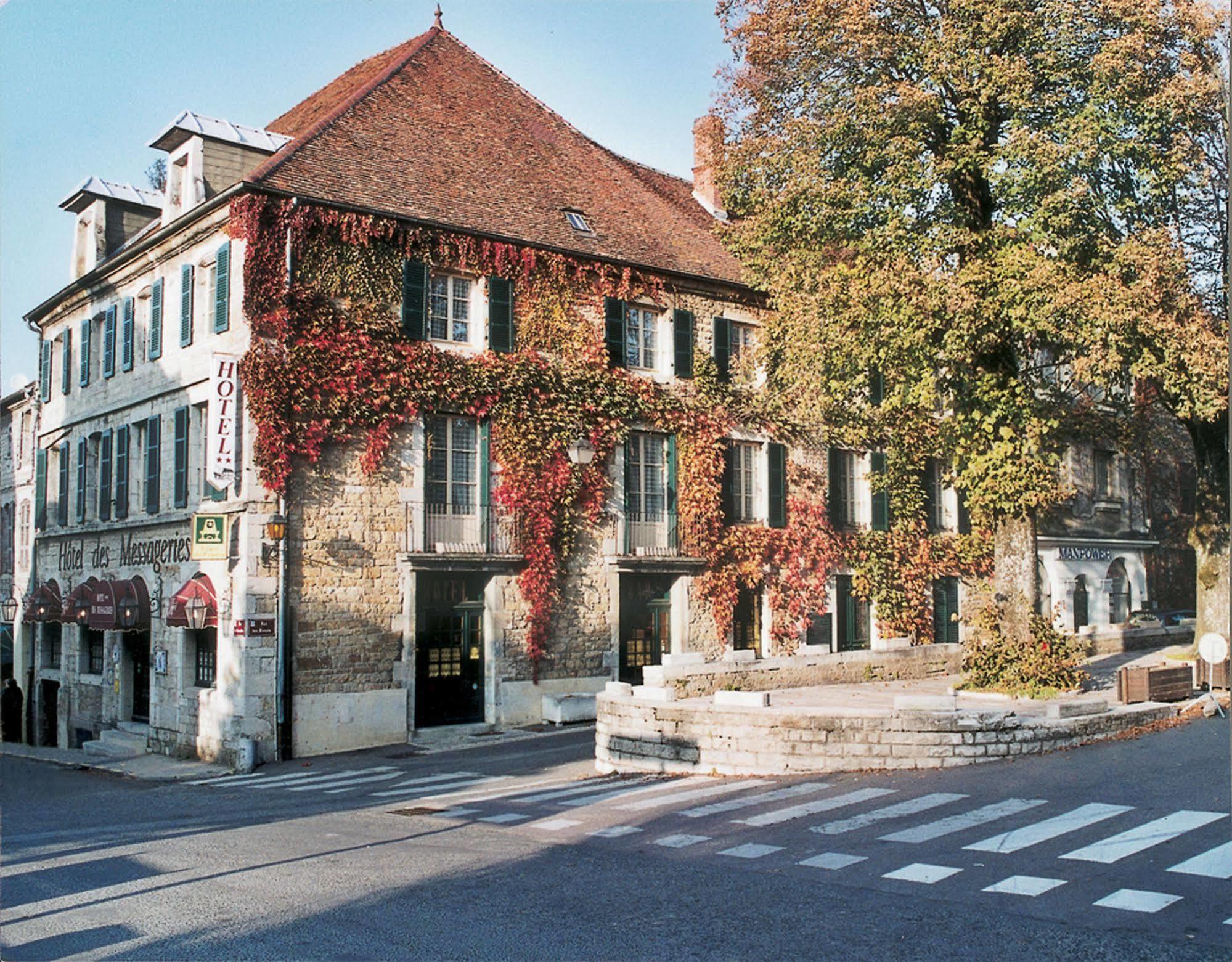Logis Hotel Des Messageries Arbois Exterior photo
